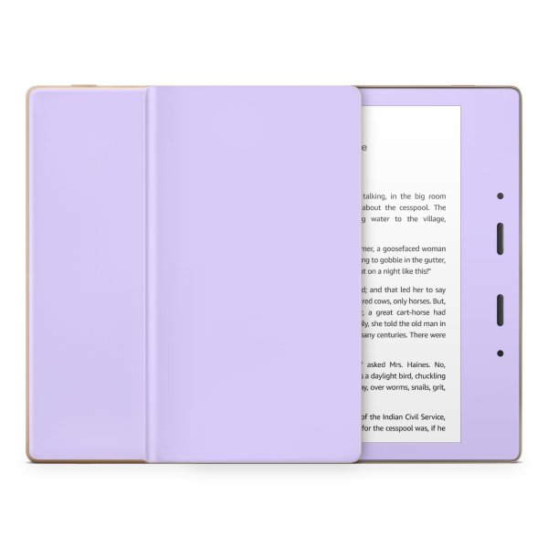 Light Lavender Kindle eReader Skin Online now - Image 5