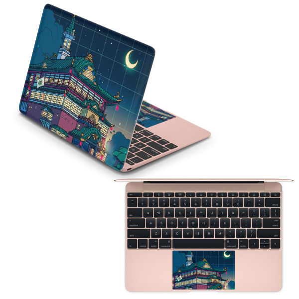 Apple MacBook Bathhouse Night Skin For Sale