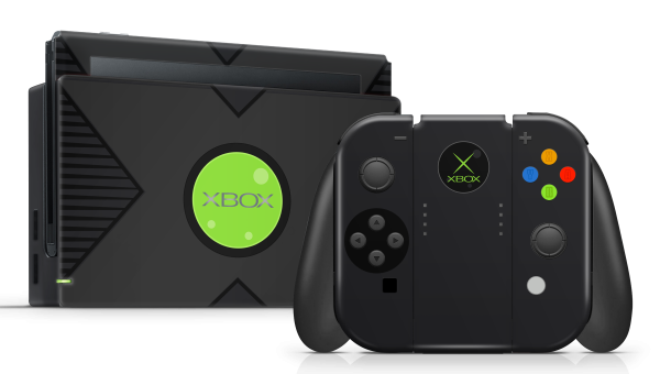 Nintendo Switch 2017 Skin Retro Xbox Online