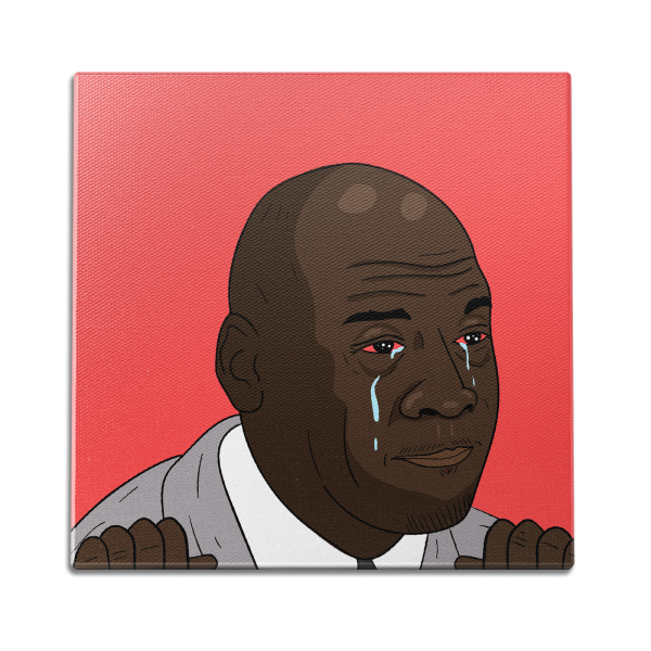 Crying MJ Wall Art Cheap