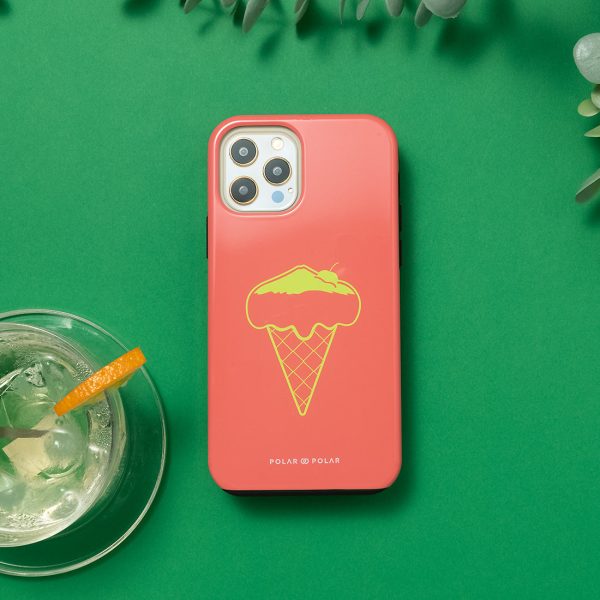 Fujisan Coral Ice Cream - Custom Samsung Galaxy S23 Plus 5G Case For Discount - Image 5