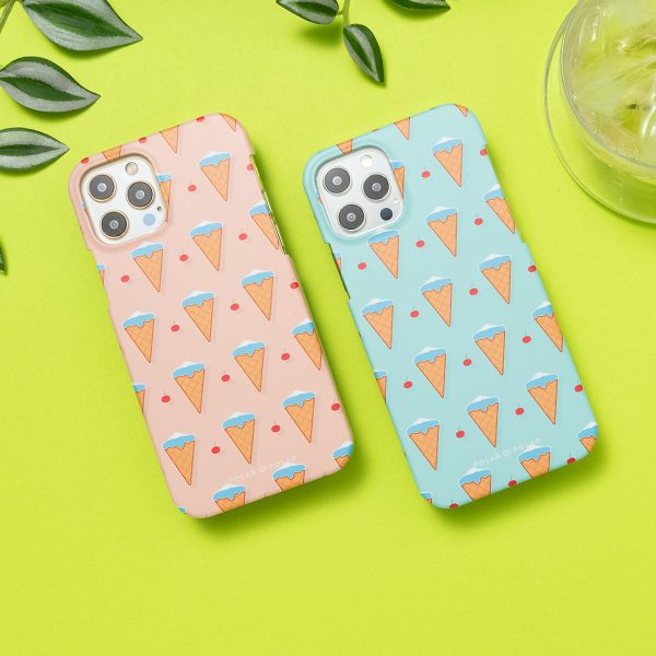 Fujisan Peach Ice Cream - Samsung Galaxy S23 Plus 5G Case Online now - Image 3
