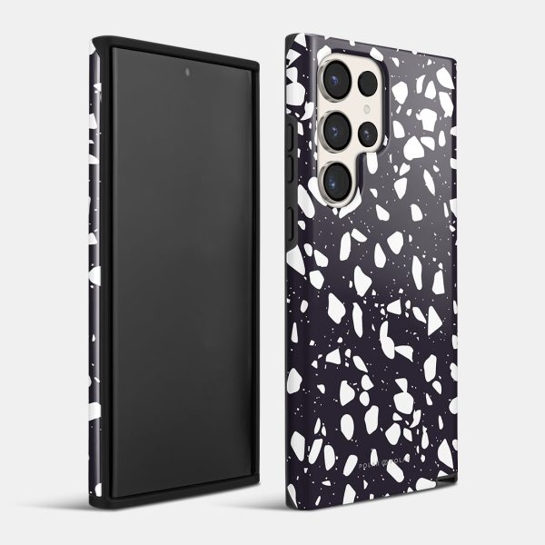 Black Rocky Road Terrazzo - Samsung Galaxy S23 Ultra 5G Case For Discount - Image 2