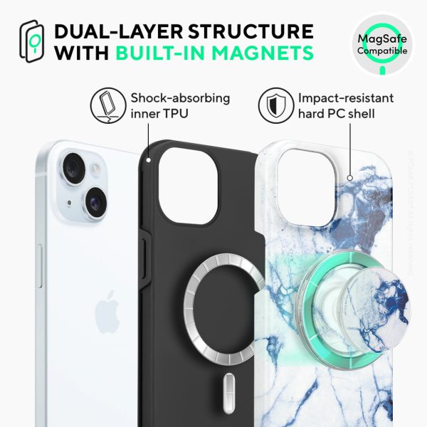 Indigo Vase - iPhone 15 Case on Sale - Image 3
