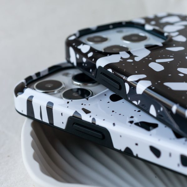 Black Rocky Road Terrazzo - Samsung Galaxy S23 Ultra 5G Case For Discount - Image 5