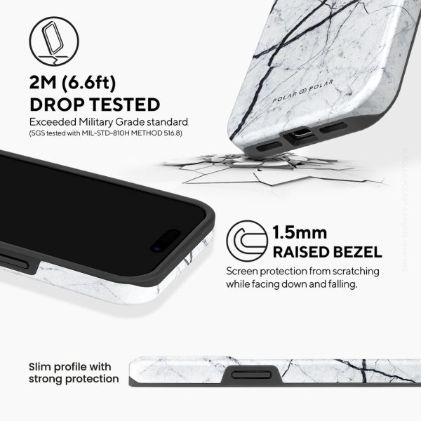 Classic White - iPhone 15 Pro Case Fashion - Image 5